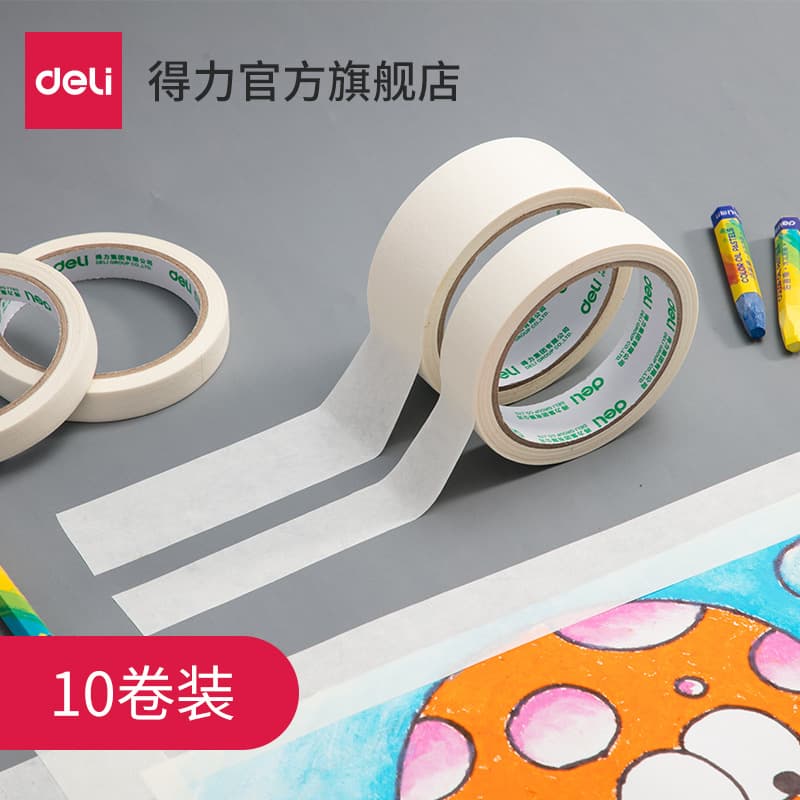 Băng dính giấy có vân Deli, băng dính giấy thô nghệ thuật, giấy liền mạch đẹp không dấu vết, keo dán nhiều thông số kỹ thuật để vẽ tranh-duoc-ban-tai-Nhập Hàng Giá Tốt