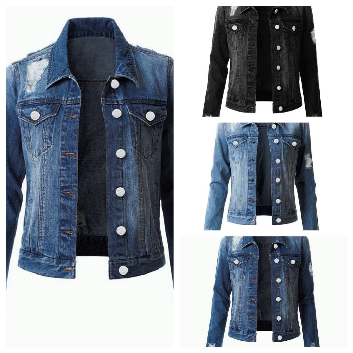 Thời trang mùa hè 2024 phong cách đô thị khí chất denim cardigan dài tay cổ vuông áo sơ mi nữ nhà máy bán buôn áo lót nữ-duoc-ban-tai-Nhập Hàng Giá Tốt