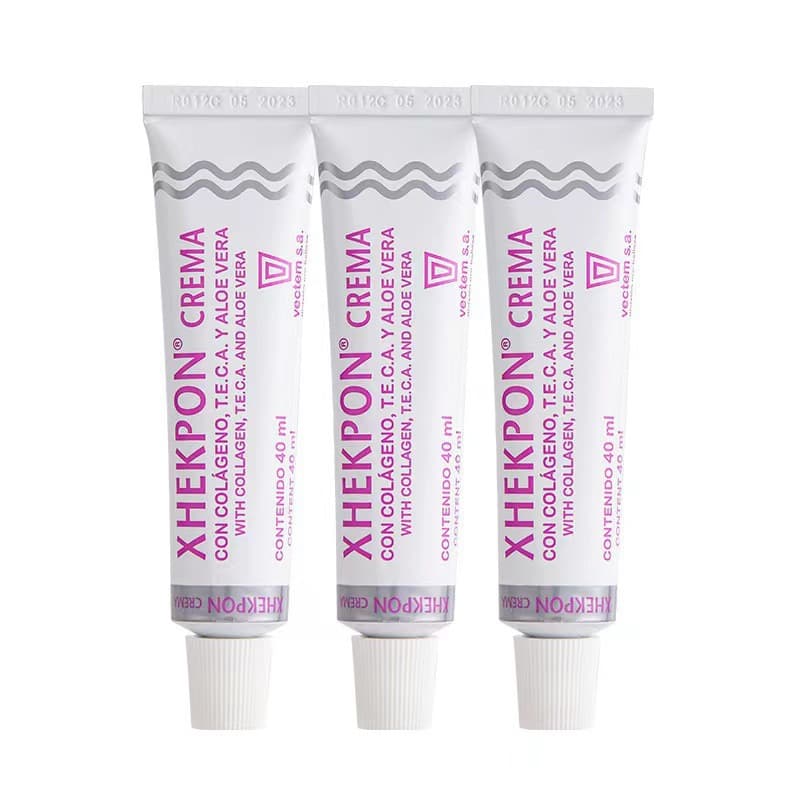 XHEKPON Tây Ban Nha Collagen Cổ Kem Làm mờ nếp nhăn Cổ Kem Làm săn chắc và Chống nhăn Cổ 40ml-duoc-ban-tai-Nhập Hàng Giá Tốt