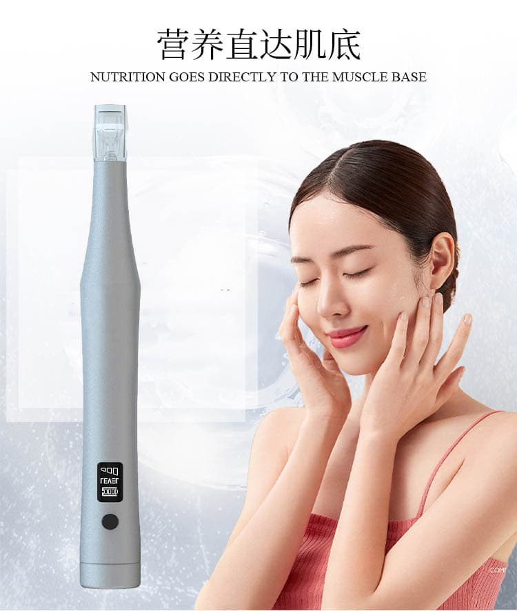 Phiên bản giới hạn 100 Bộ dụng cụ nhập vi kim nano khuyến mãi đầu vi tinh thể điện Nano kim cương đầu lớn đầu nhỏ-duoc-ban-tai-Nhập Hàng Giá Tốt
