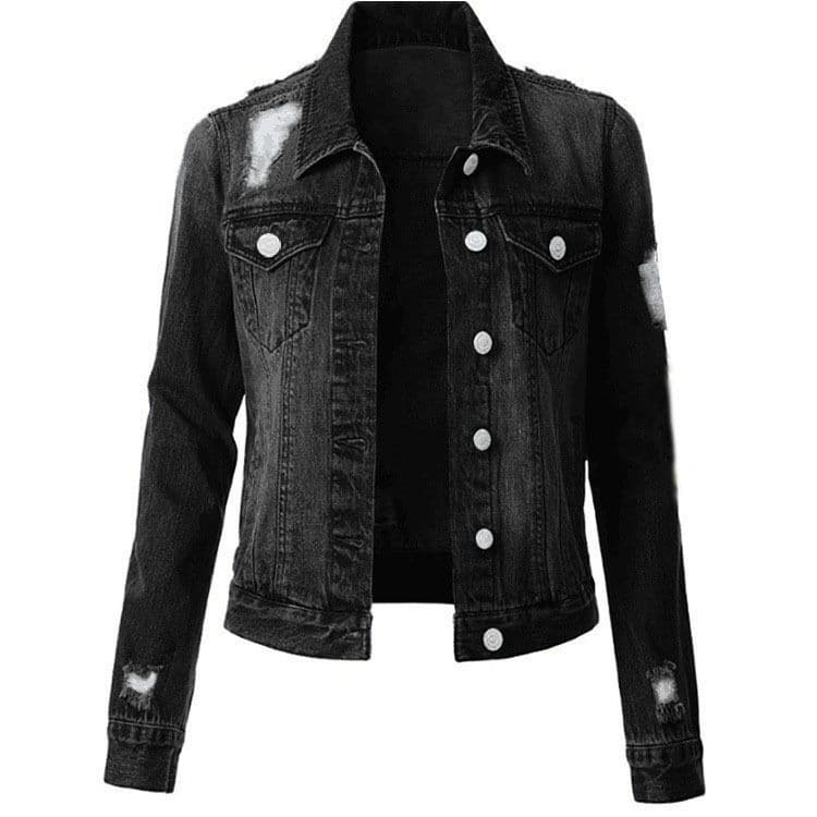 Thời trang mùa hè 2024 phong cách đô thị khí chất denim cardigan dài tay cổ vuông áo sơ mi nữ nhà máy bán buôn áo lót nữ-duoc-ban-tai-Nhập Hàng Giá Tốt