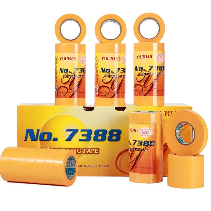 Băng keo dán giấy đẹp nhập khẩu 7388 và giấy sơn đẹp đường may tách màu giấy phun sơn trang trí tường liền mạch băng keo đẹp-duoc-ban-tai-Nhập Hàng Giá Tốt