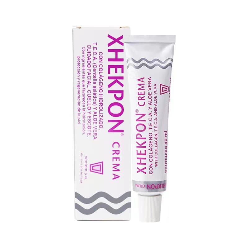 XHEKPON Tây Ban Nha Collagen Cổ Kem Làm mờ nếp nhăn Cổ Kem Làm săn chắc và Chống nhăn Cổ 40ml-duoc-ban-tai-Nhập Hàng Giá Tốt