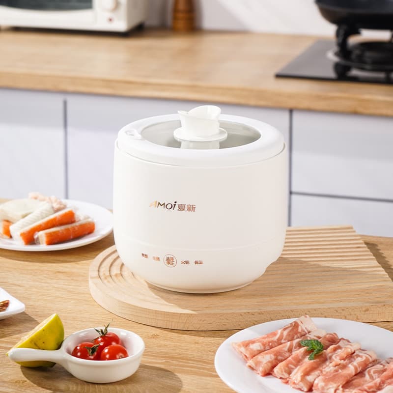 Nồi cơm điện mini Amoi Cốc mì ăn liền Nồi nấu đa năng Nồi nấu điện Nồi nấu cơm sinh viên ký túc xá-duoc-ban-tai-Nhập Hàng Giá Tốt