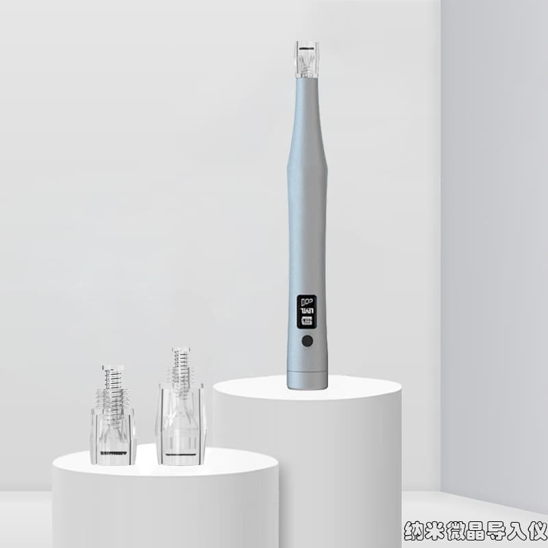 Phiên bản giới hạn 100 Bộ dụng cụ nhập vi kim nano khuyến mãi đầu vi tinh thể điện Nano kim cương đầu lớn đầu nhỏ-duoc-ban-tai-Nhập Hàng Giá Tốt