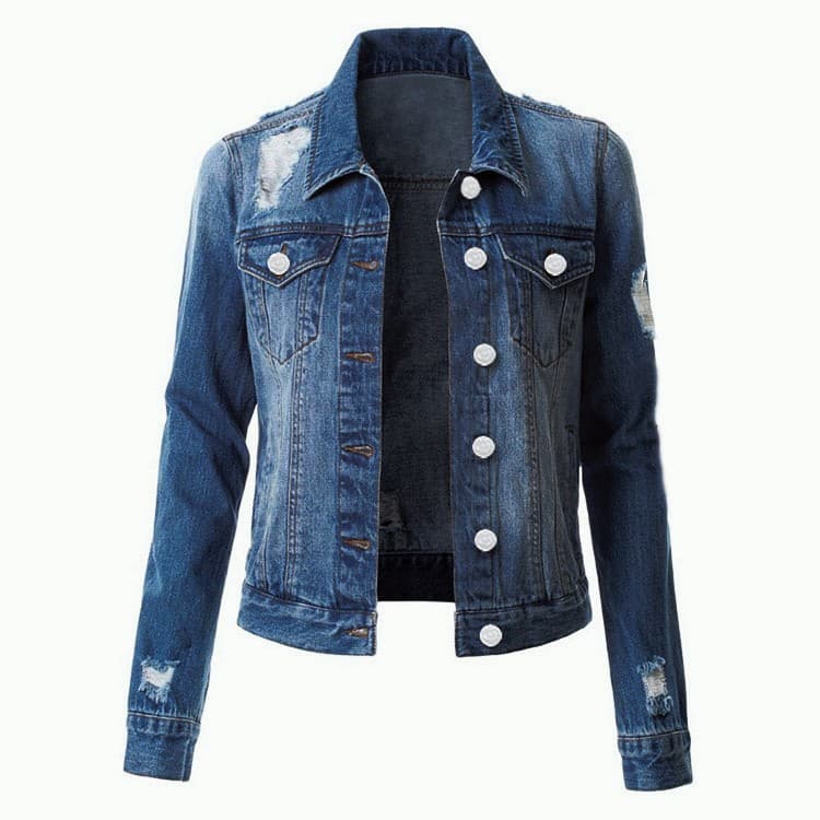 Thời trang mùa hè 2024 phong cách đô thị khí chất denim cardigan dài tay cổ vuông áo sơ mi nữ nhà máy bán buôn áo lót nữ-duoc-ban-tai-Nhập Hàng Giá Tốt